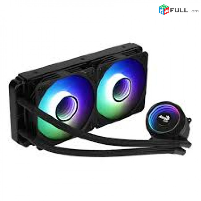 Система водяного охлаждения AEROCOOL MIRAGE L240 ARG 250W AMD INTEL 2 * 120mm fan CPU COOLER universal