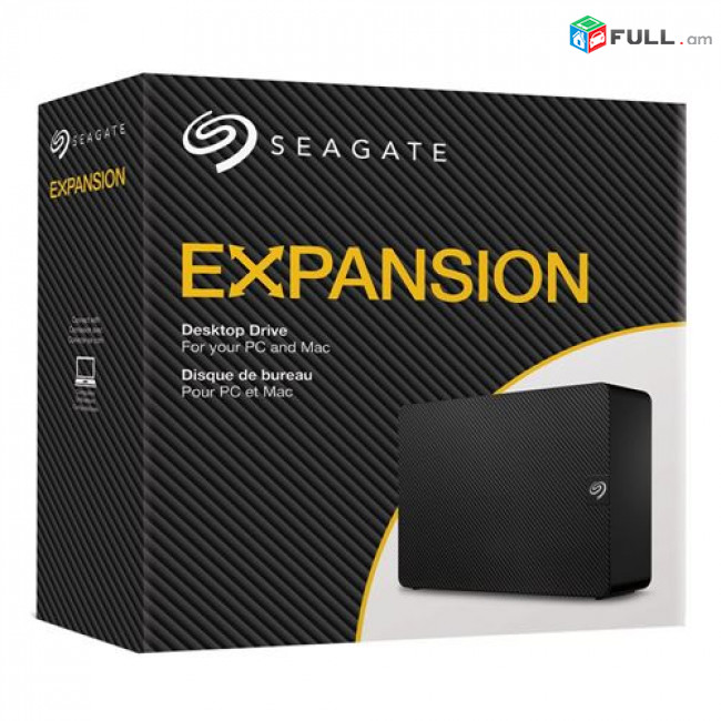 3.5" External HDD 14tb Seagate Внешний жесткий диск 14 тб Նոր, երաշխիքով