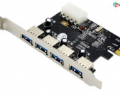 Adapter pci express to usb3.0 4 port նոր