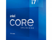 1200 socket Processor Core i7-11700K BOX Նոր, երաշխիքով