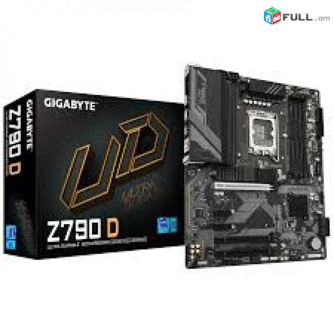 Motherboard 1700 Socket Материнская плата Gigabyte Z790 D DDR4 Նոր, երաշխիքով