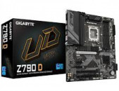 Motherboard 1700 Socket Материнская плата Gigabyte Z790 D DDR4 Նոր, երաշխիքով