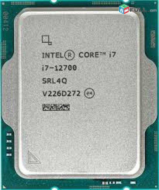 1700 socket Processor Core i7-12700 Նոր, երաշխիքով