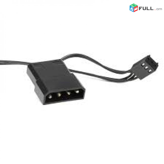 COOLER FOR CASE 12 cm FAn 120mm Crown CMCF-12025S-1200 120mm 3 Pin + molex ՆՈՐ