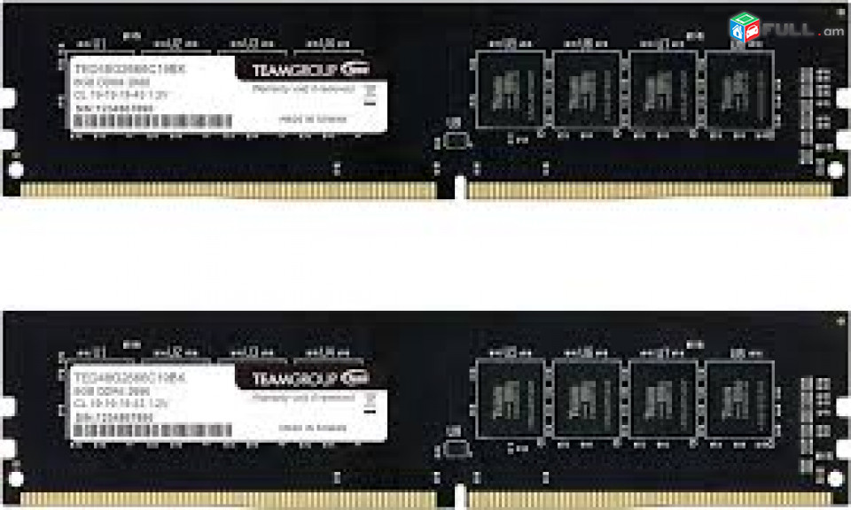 RAM 32gb Ddr4 3200mhz 16gb * 2 kitMemory teamgroup Elite նոր, երաշխիքով