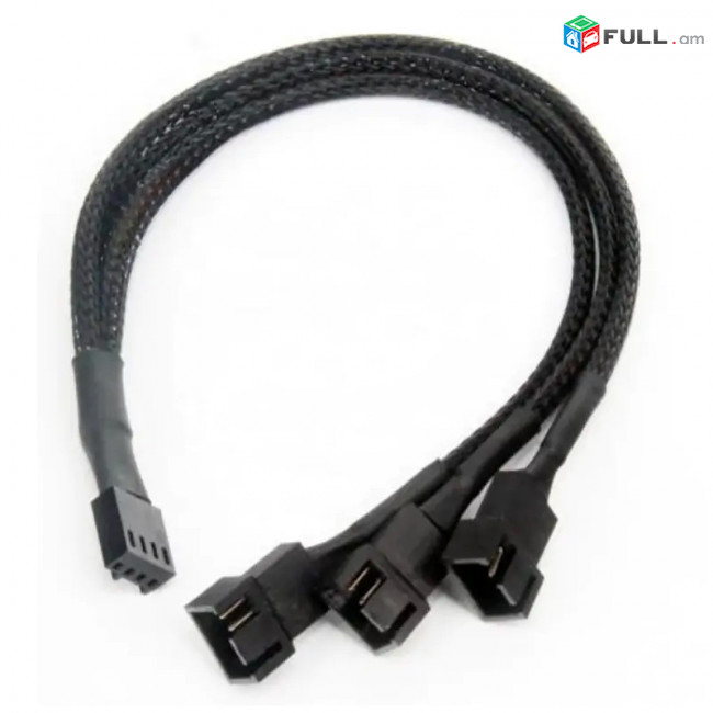 4 Pin PWM Splitter Cable 4Pin PWM Female To 3/4 Pin PWM Adapter Cable For Computer CPU Case FaN
