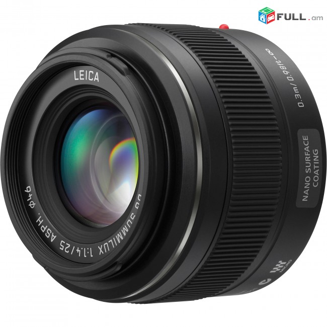 Panasonic Leica 25mm f1.4 G ASPH. lens