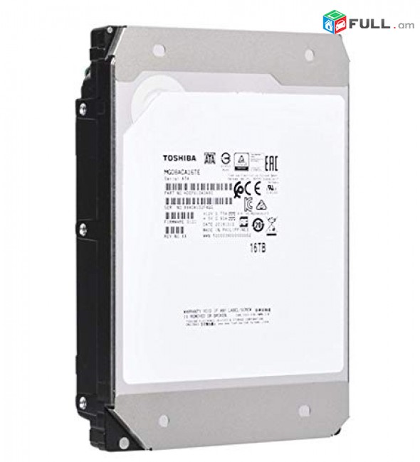 Toshiba 16 TB HDD 512MB cache 7200rpm  16TB Hard Drive Disk  ՆՈՐ