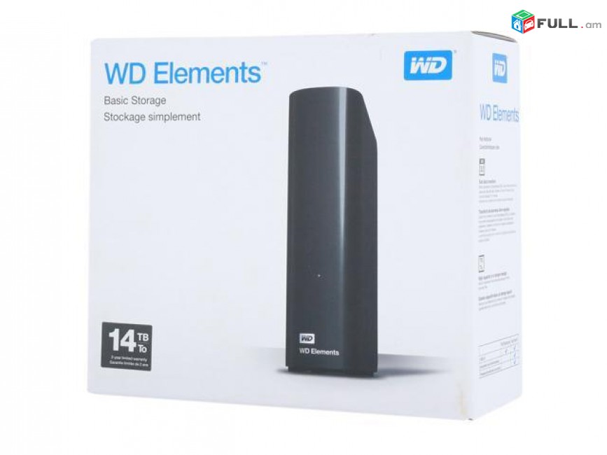 WD Elements 14 TB External HDD