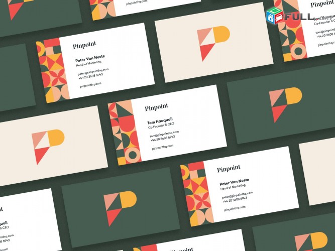 Գրաֆիկ դիզայն - լոգոների պատրաստում Graphic Design Logo Design Branding Vizitka