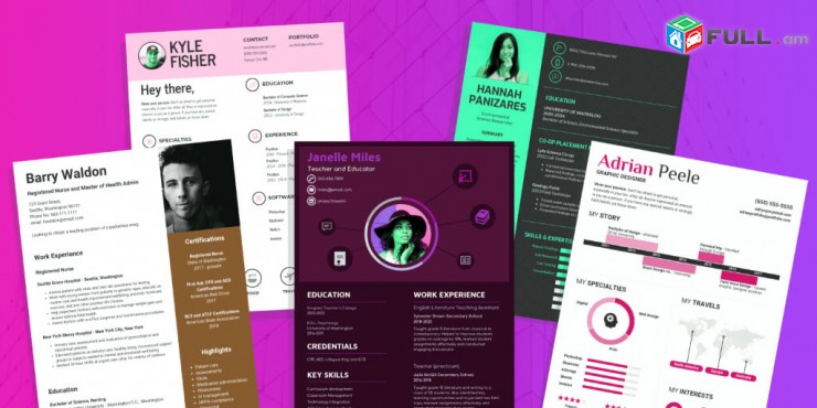 Գրաֆիկ դիզայն - լոգոների պատրաստում Graphic Design Logo Design Branding Vizitka