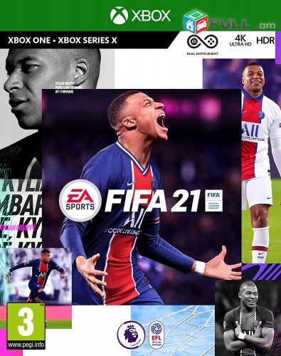 Fifa 21 xbox one ,seria s