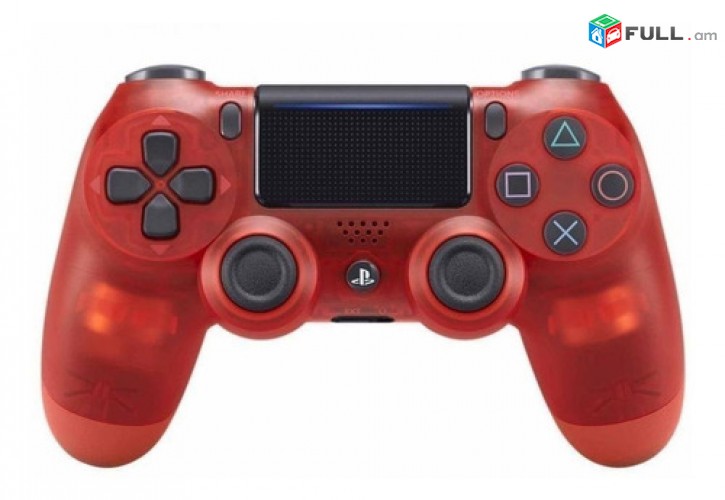 Ps4 joystick Controller Dualshock 4  Կարմիր թափանցիկ