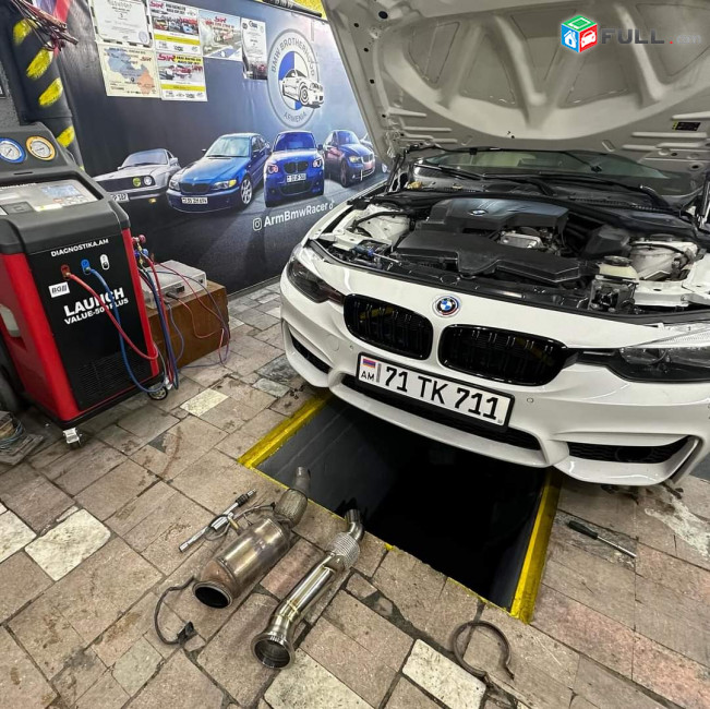 Downpipe BMW -ների և Mersedes -ների համար 
