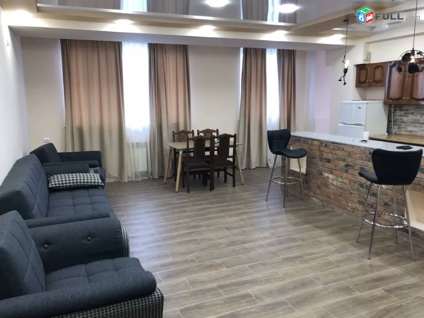 Վարձակալությամբ է տրվում 2 սենյականոց  վերանորոգումով բնակարան Թումանյան փողոցում