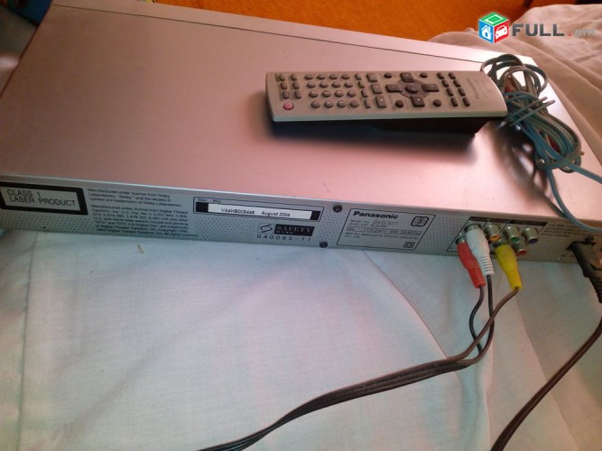 Panasonic DVD նվագարկիչ DVD плеер, ashxatum e gerazanc