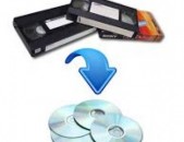 Оцифровка VHS / 16mm / 8mm / VHS-C / Hi8 / MiniDV видеокассет / kaseti tvaynacum