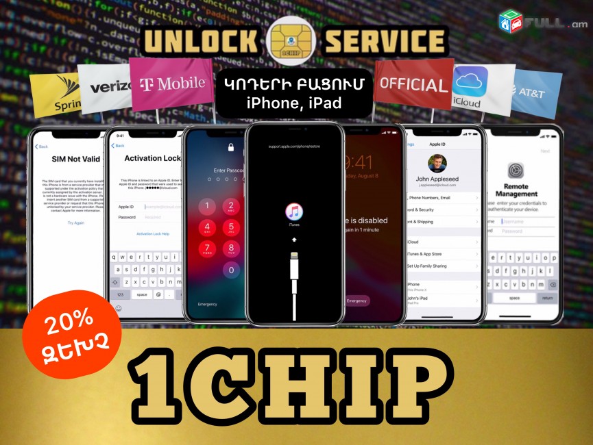 Koderi bacum unlock icloud id sim lock ekrani kodi bacum apakodavorum