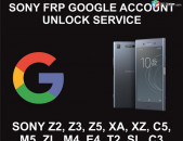 Sony FRP Unlock Service, Google Account, All Models
