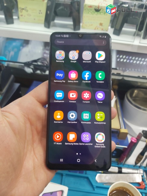 SAMSUNG A31 ORIGINAL EKRANI POXARINUM HUSHANERI POXARINUM