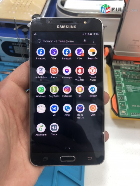 Samsung J7 ORIGINAL ZAVASKOY EKRAN 