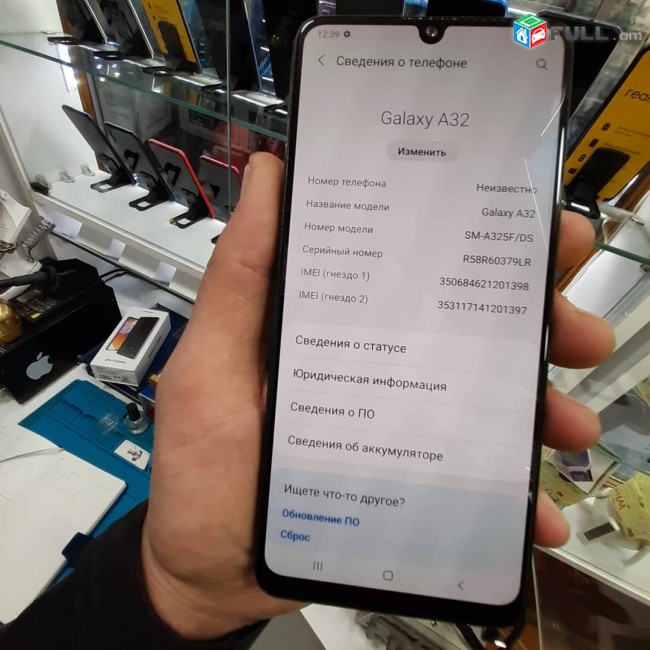 SAMSUNG A32 ORIGINAL ZAVASKOY EKRAN 