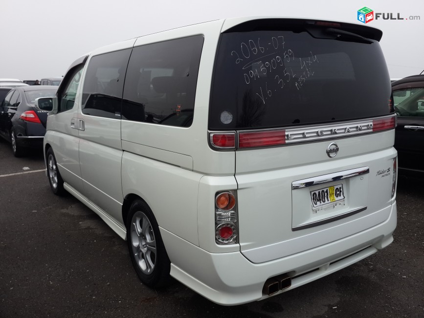 Nissan Elgrand , 2006թ. 3.5l 4x4