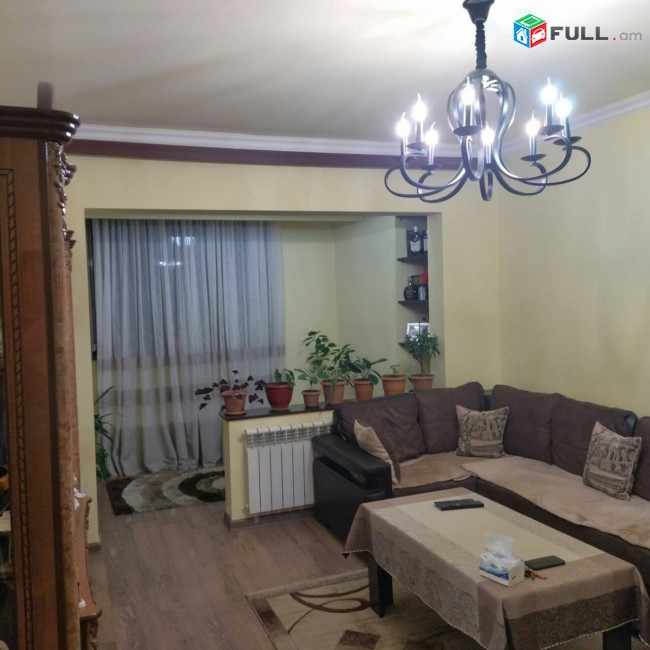 TM619 Վաճառվում է 2 սենյականոց  բնակարան՝ 64 քմ մակերեսով, 9 հարկանի   շենքի 4-րդ հարկում