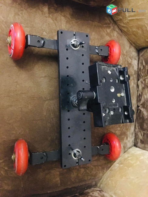 Долли трек слайдер Rolling Track Slider Dolly 4-колесная настольная тележка-слайдер для видеокамеры DSLR