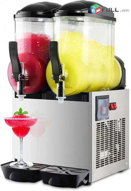 Slush Machine 2X15Ltr Аппарат для приготовления слаш-мороженого