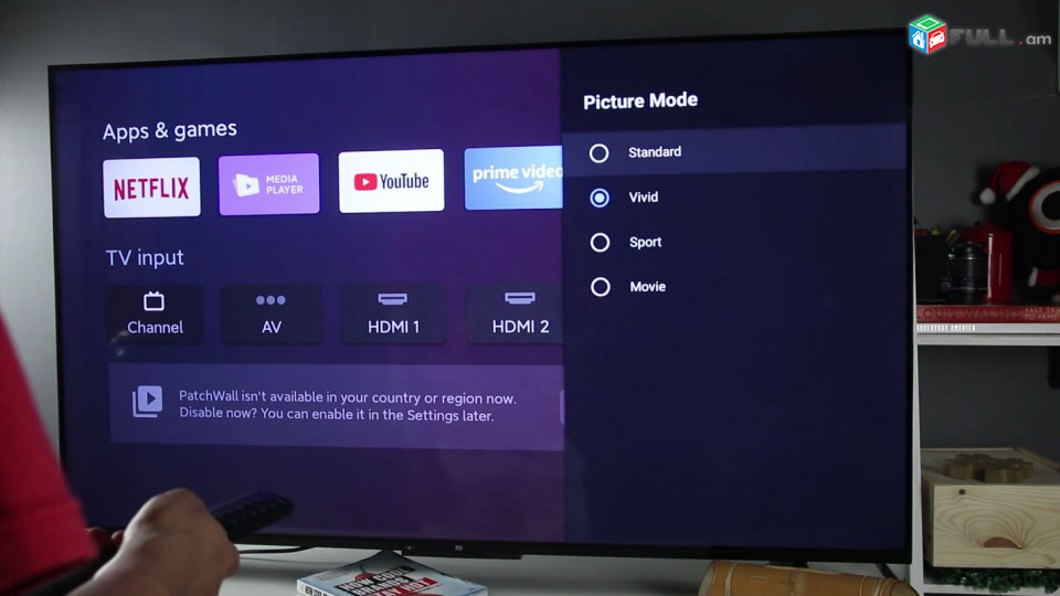 Xiaomi Mi TV P1 55 '' [L55M6-6ARG] Andoid tv 55 dulm