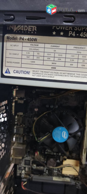 Asus H110M-R 4gb ram DDR4