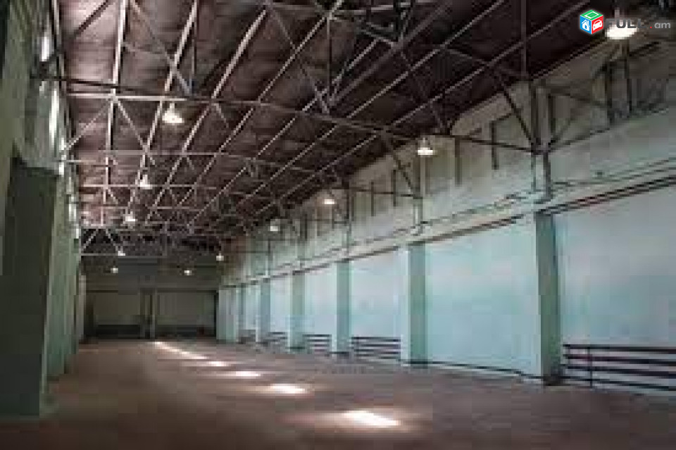 Տրվում է վարձով արտադրական տարածք.