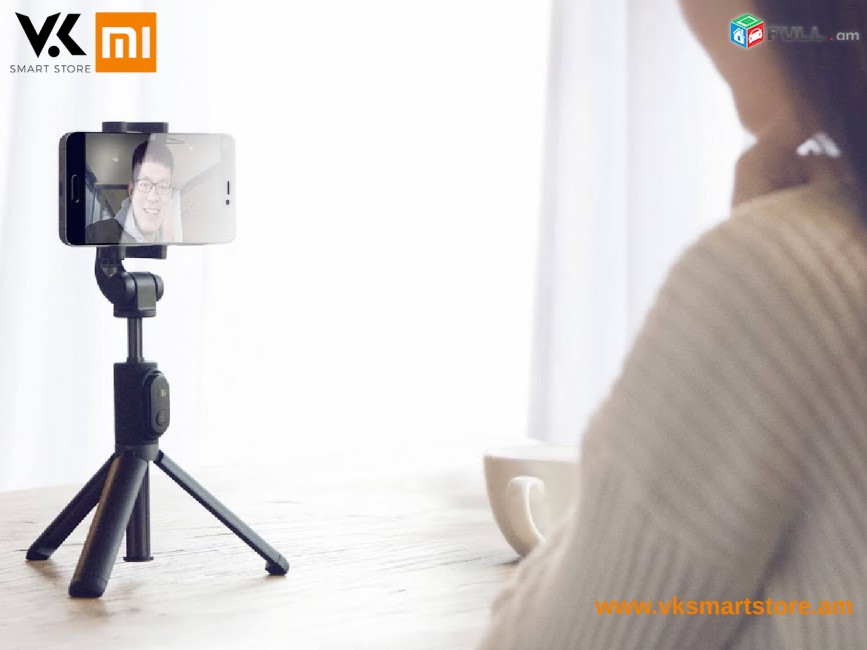 Xiaomi Mi Bluetooth Selfie Stick Tripod  եռոտանի սմարթֆոնի համար Монопод-штатив для смартфона
