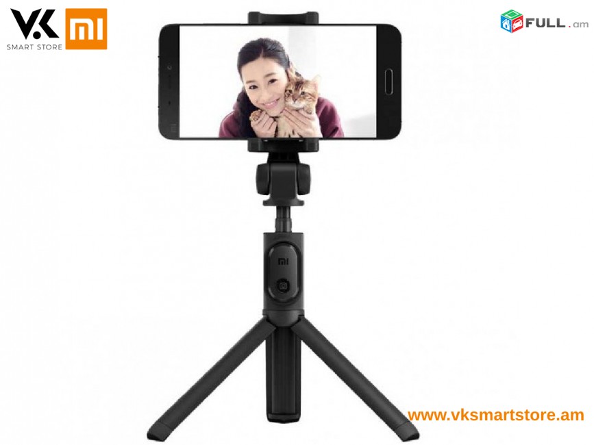Xiaomi Mi Bluetooth Selfie Stick Tripod  եռոտանի սմարթֆոնի համար Монопод-штатив для смартфона