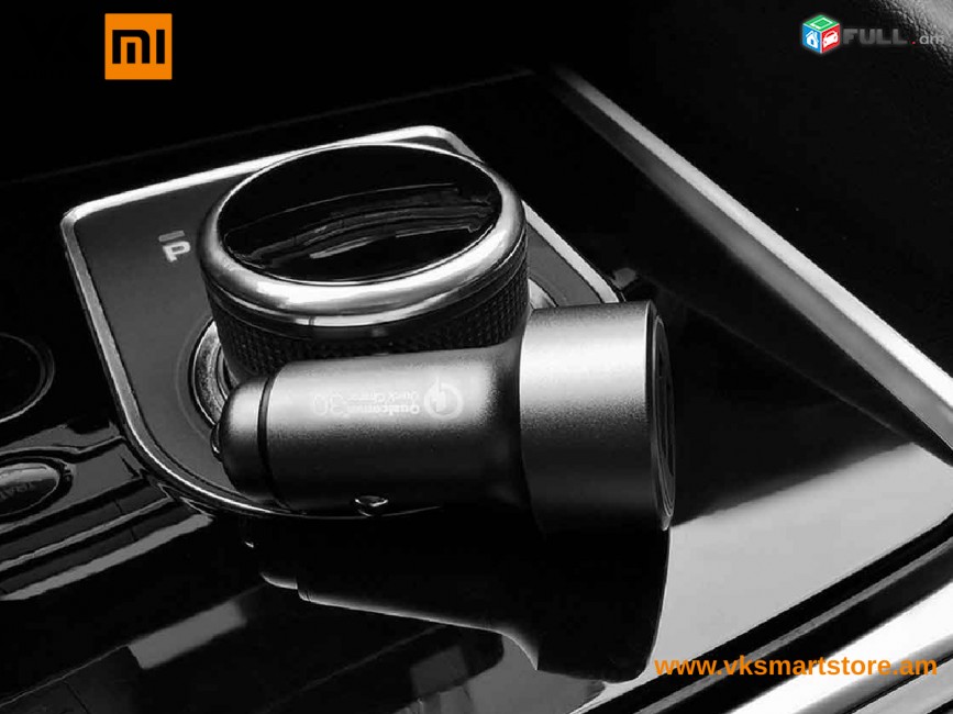 Xiaomi 70 Mai Dual USB Charger QC 3.0 Зарядное устройство Լիցքավորիչ