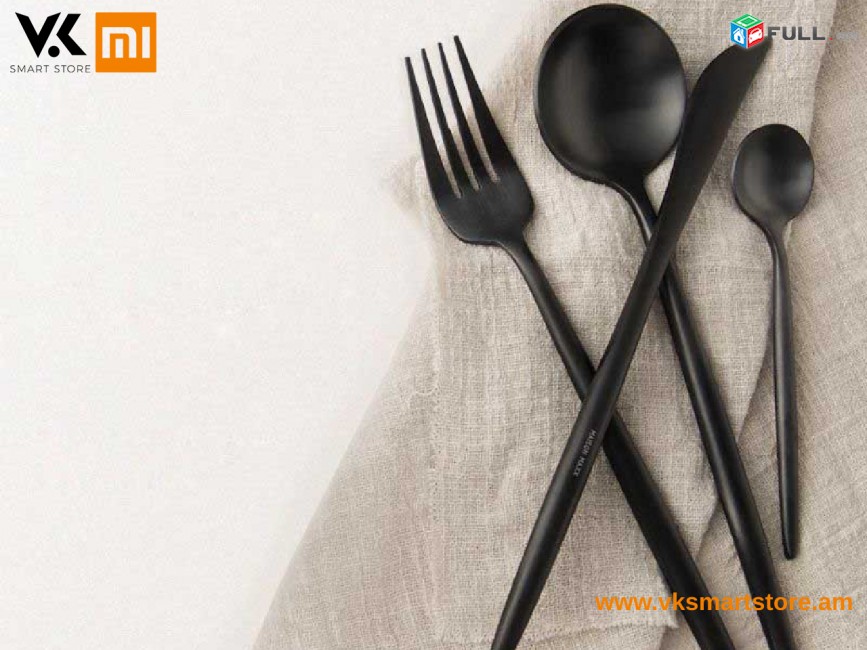 Xiaomi Maision Maxx Stainless Steel Tableware Set Набор столовых приборов Գդալների հավաքածու