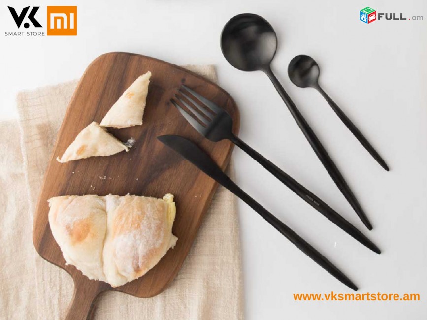 Xiaomi Maision Maxx Stainless Steel Tableware Set Набор столовых приборов Գդալների հավաքածու