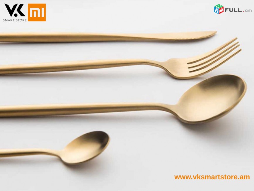 Xiaomi Maision Maxx Stainless Steel Tableware Set Набор столовых приборов Գդալների հավաքածու