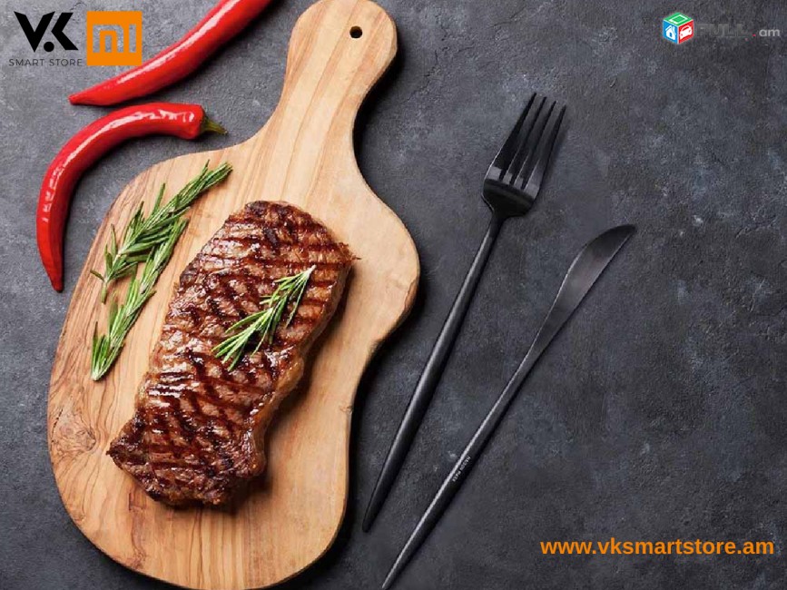 Xiaomi Maision Maxx Stainless Steel Tableware Set Набор столовых приборов Գդալների հավաքածու