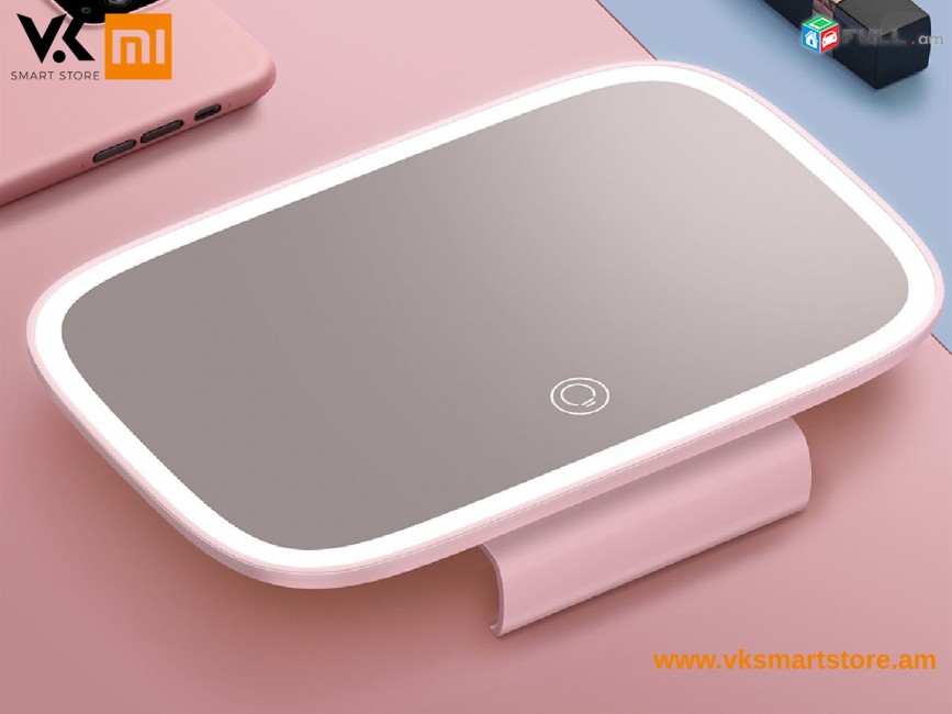 Xiaomi Baseus Makeup Car LED Mirror Автомобильное зеркало для макияжа Ավտոմեքենայի դիմահարդարման հայելի