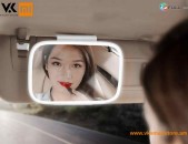 Xiaomi Baseus Makeup Car LED Mirror Автомобильное зеркало для макияжа Ավտոմեքենայի դիմահարդարման հայելի