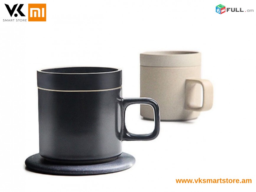 Xiaomi VH Wireless Charging Electric Cup Black Чашка с подогревом Տաքացվող բաժակ