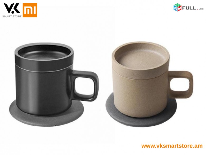 Xiaomi VH Wireless Charging Electric Cup Black Чашка с подогревом Տաքացվող բաժակ