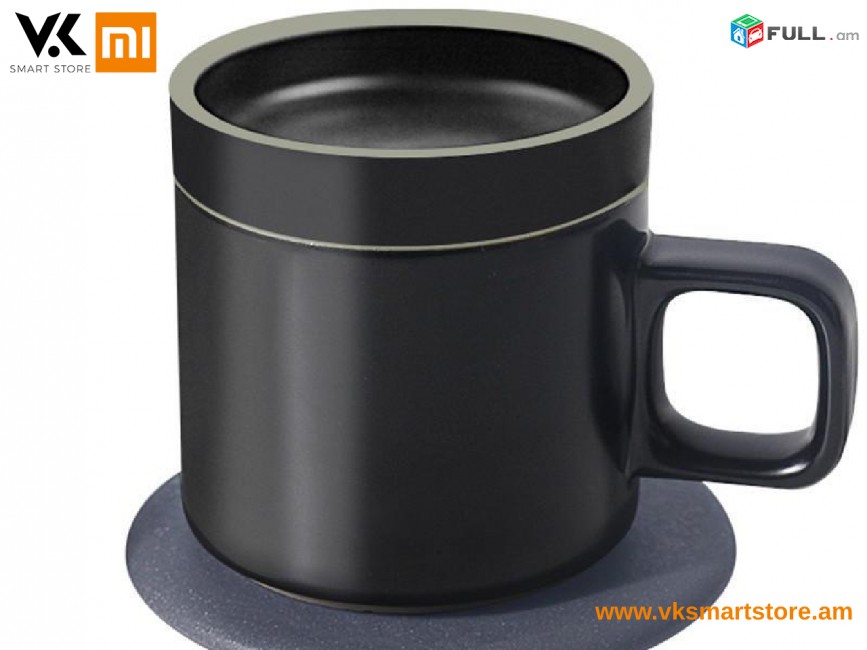 Xiaomi VH Wireless Charging Electric Cup Black Чашка с подогревом Տաքացվող բաժակ