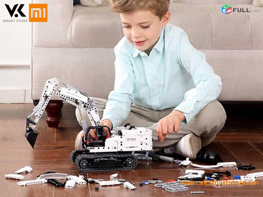 Конструктор կոնստրուկտոր խաղալիք Xiaomi Mi Building Blocks Engineering Excavator