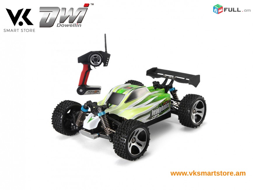 WLtoys Buggy Toy Car GoolRC WLtoys A959-A-A Радиоуправляемый гоночный автомобиль Հեռակառավարվող մեքենա