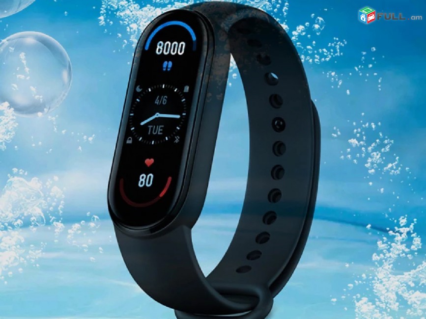 Xiaomi Mi Smart Band 6 Ֆիթնես-բրասլետ Фитнес-браслет умные часы խելացի ժամացույց