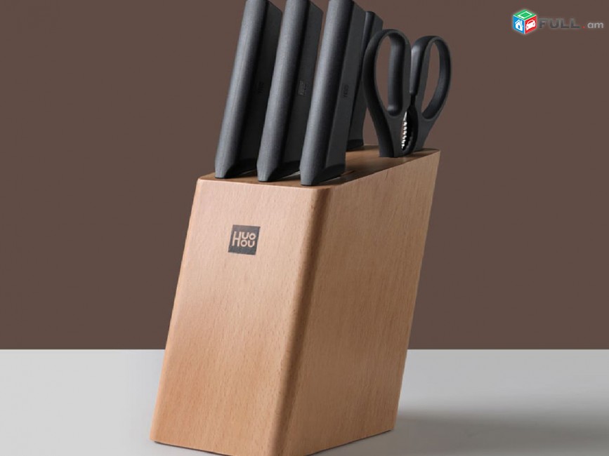 Xiaomi Huo Hou Fire Kitchen Steel Knife Set Набор ножей Դանակների հավաքածու