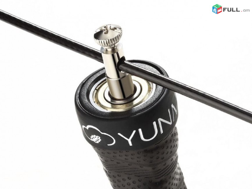 Xiaomi Yunmai Jump Rope Высокоскоростная скакалка с утяжелителями Գերարագ պտտվող ցատկապարան բռնակում ծանրոցներ